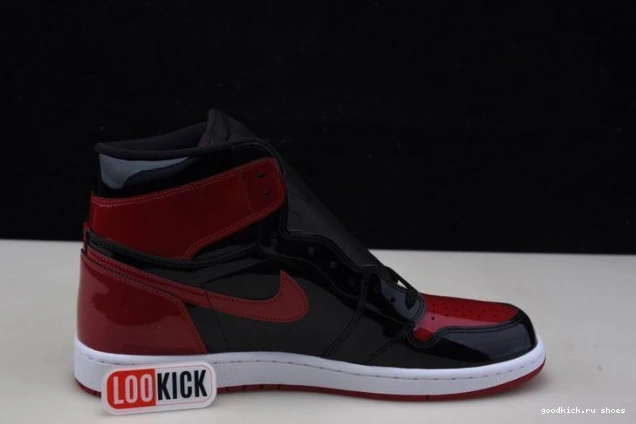 555088-063 Jordan Bred Air 1 High OG Patent 0812